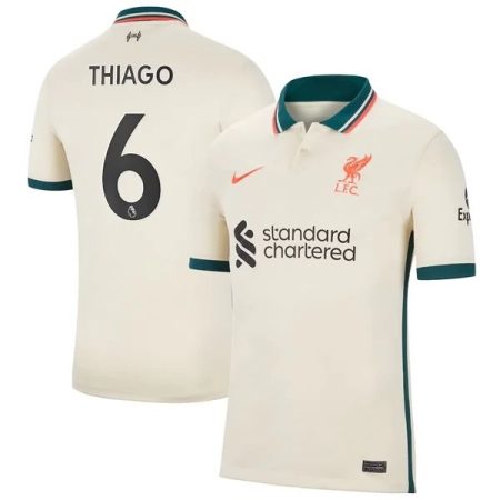 Camisola Liverpool Thiago 6 Alternativa 2021 2022